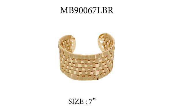 RATTAN CUFF BRACELET