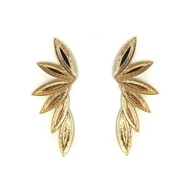 METAL WINGS POST EARRING