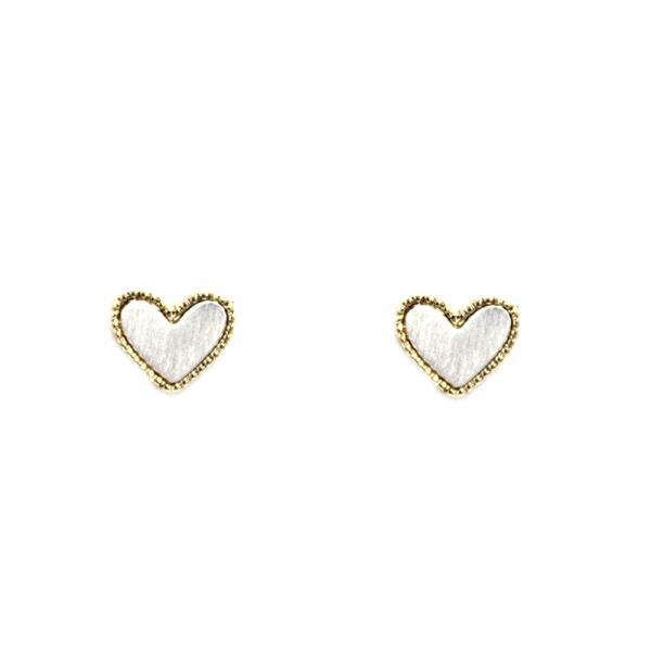 HEART STUD EARRING