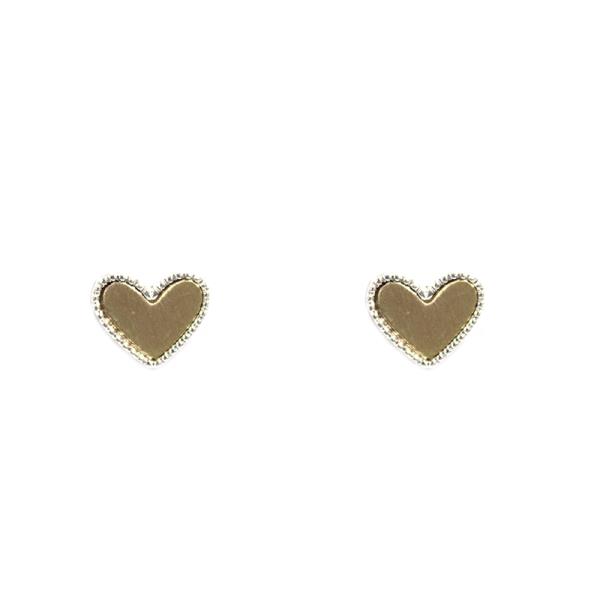 HEART STUD EARRING