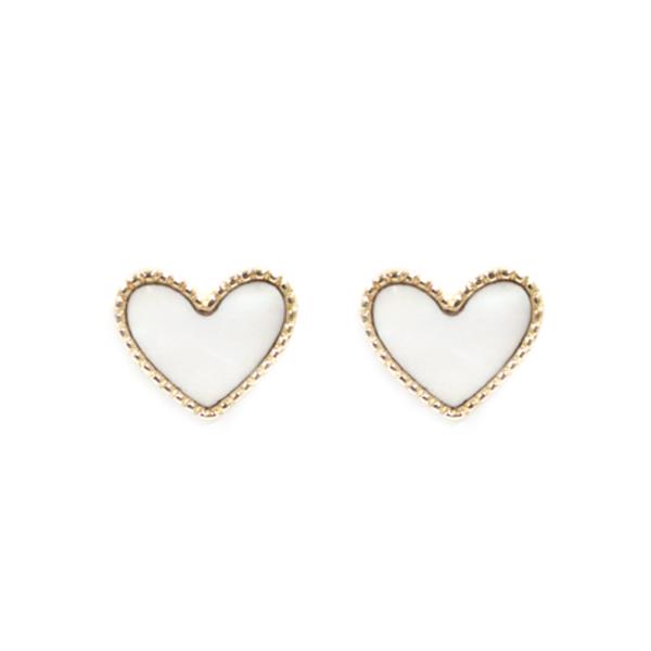 HEART STUD EARRING