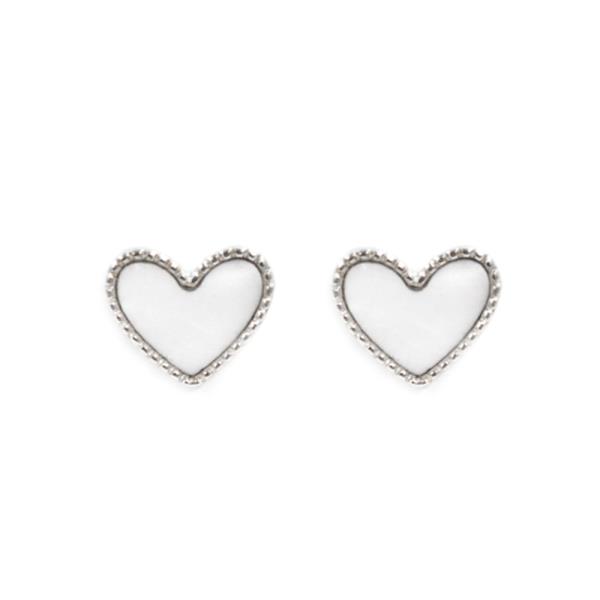 HEART STUD EARRING