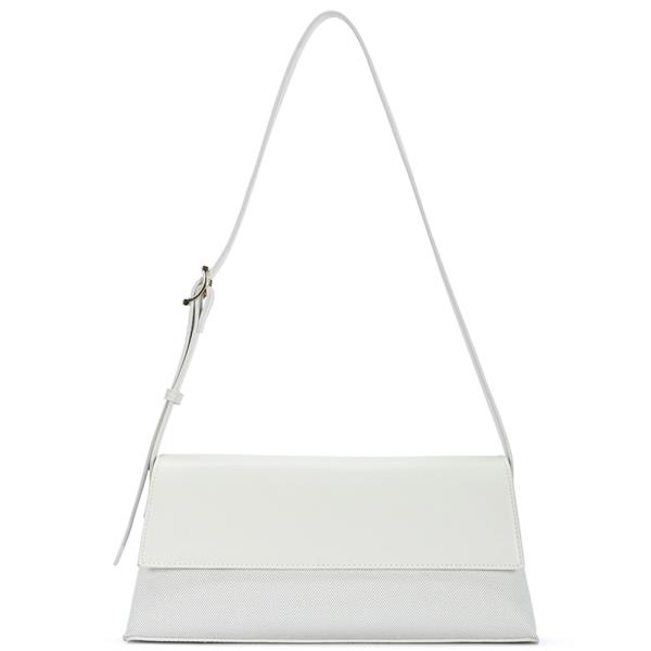 PLAIN TWO TONED SHOULDER BAG