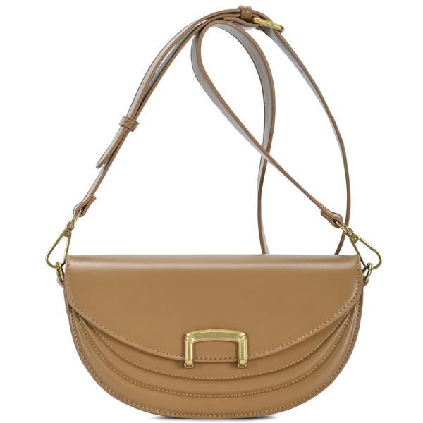 HALF ROUND CROSSBODY BAG