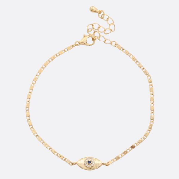 EVIL EYE CZ BRACELET