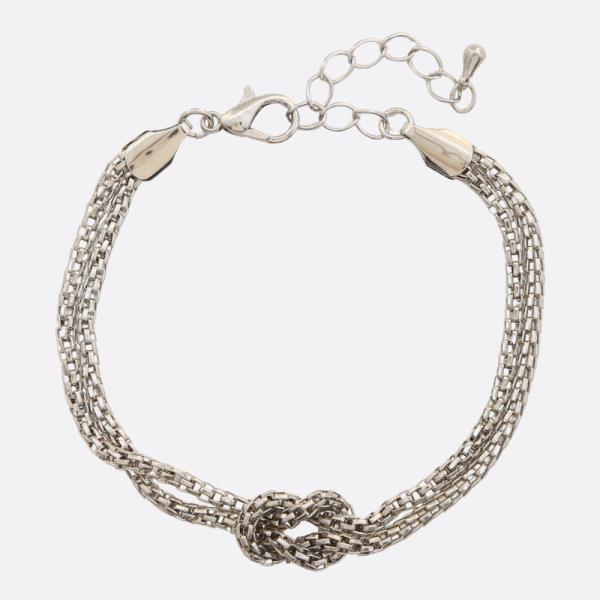 KNOT METAL LINK BRACELET