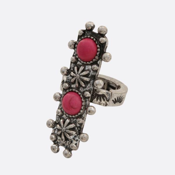 WESTERN STYLE METAL STRETCH RING