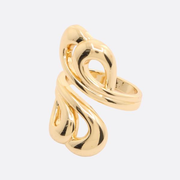 SODAJO METAL GOLD DIPPED RING