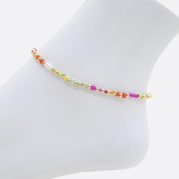 BEADED ANKLET