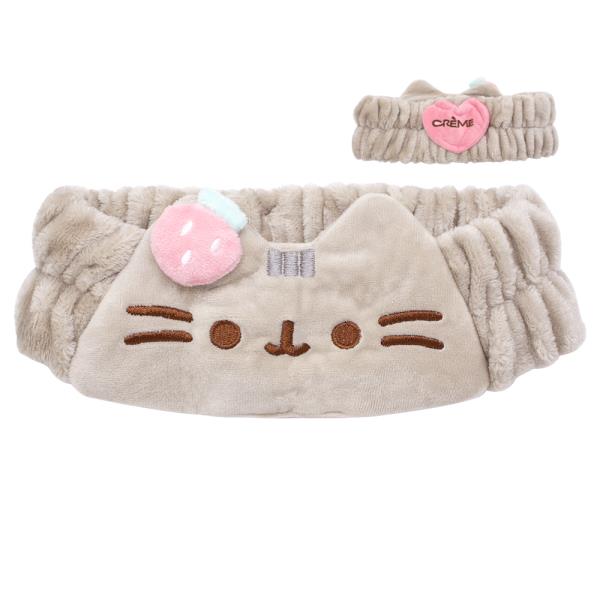 THE CREME SHOP PUSHEEN 3D TEDDY HEADYBAND PLUSHIE SPA HEADBAND