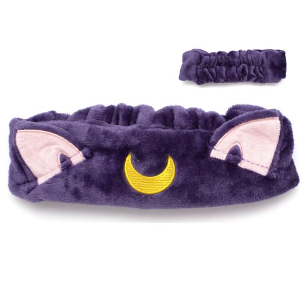 THE CREME SHOP X SAILOR MOON LOVELY LUNA 3D TEDDY HEADYBAND PLUSHIE SPA HEADBAND