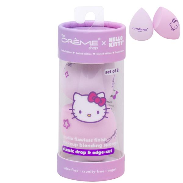 THE CREME SHOP X HELLO KITTY STUDIO FLAWLESS FINISH MAKEUP BLENDING SPONGE DUO