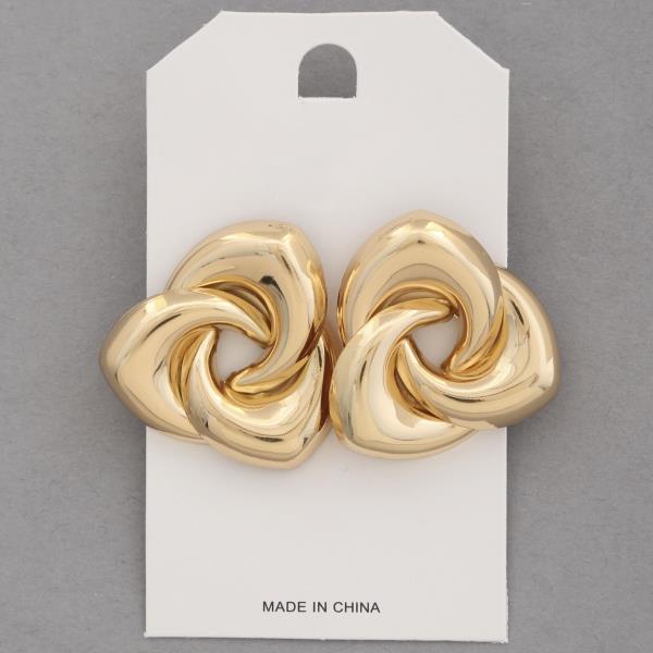 KNOT METAL EARRING