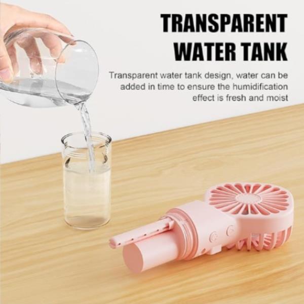 (ONLINE ONLY) WATER MIST PORTABLE MINI FAN (12 UNITS)