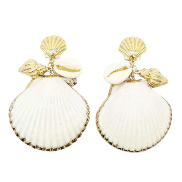 SEASHELL DANGLE EARRING