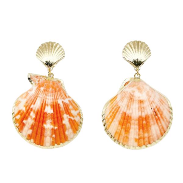 SEASHELL DANGLE EARRING