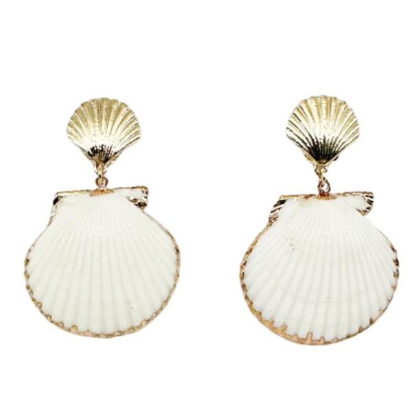 SEASHELL DANGLE EARRING