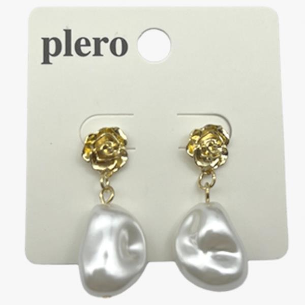 PEARL METAL EARRING (12 UNITS)