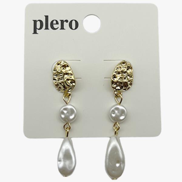 PEARL METAL EARRING (12 UNITS)