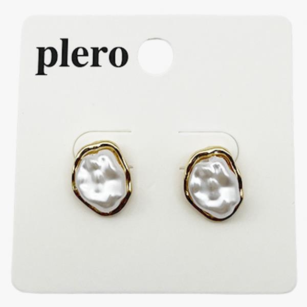 PEARL STUD EARRING (12 UNITS)