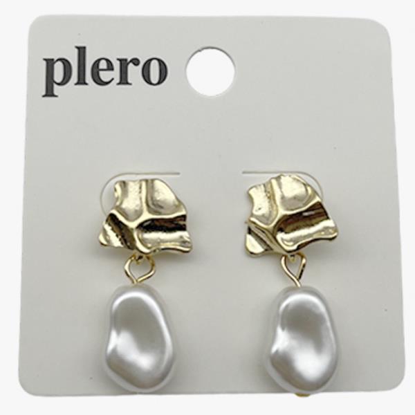 PEARL METAL EARRING (12 UNITS)