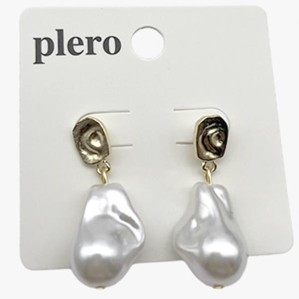 PEARL METAL EARRING (12 UNITS)