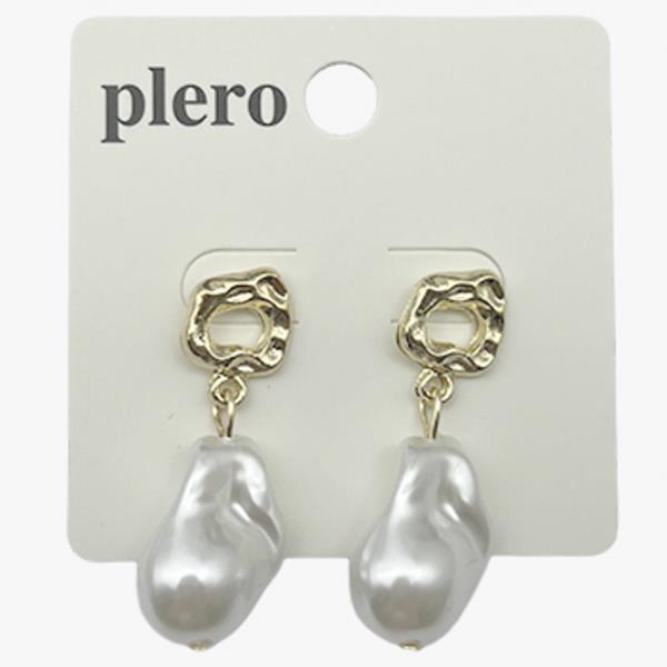 PEARL METAL EARRING (12 UNITS)