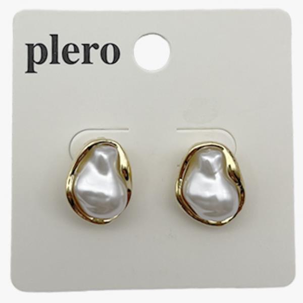 PEARL STUD EARRING (12 UNITS)