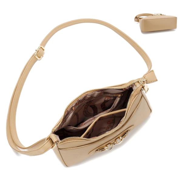 CHIC SMOOTH LINK DESIGN CROSSBODY BAG