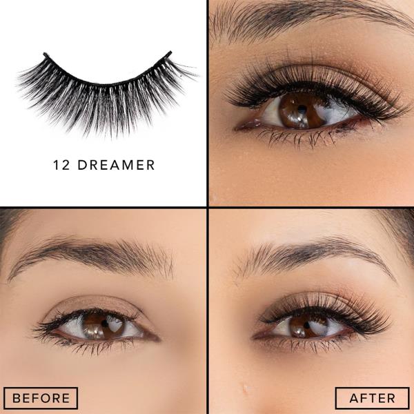 ITALIA DELUXE LASH OUT 3D FAUX MINK LASHES (12 UNITS)