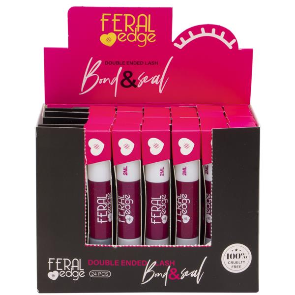 FERAL EDGE DOUBLE ENDED BOND AND SEAL LASH (24 UNITS)