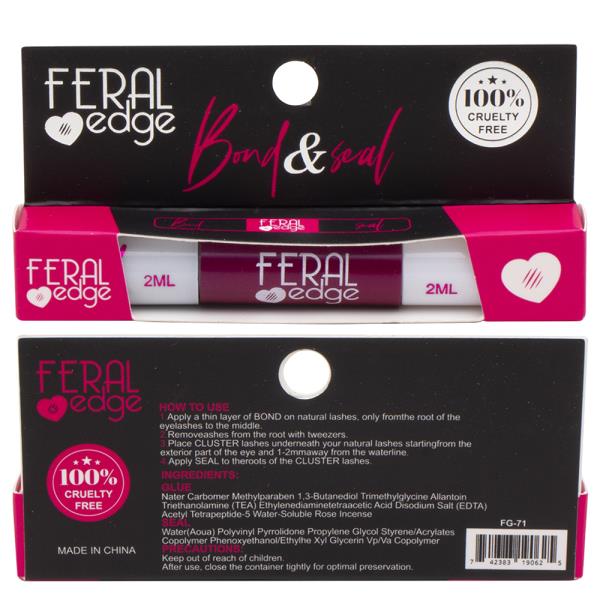 FERAL EDGE DOUBLE ENDED BOND AND SEAL LASH (24 UNITS)