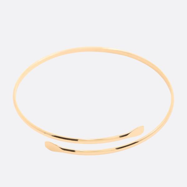 SODAJO METAL GOLD DIPPED ARM CUFF BRACELET