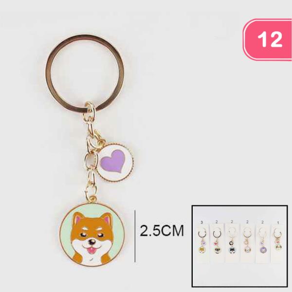 DOG KEYCHAIN (12 UNITS)