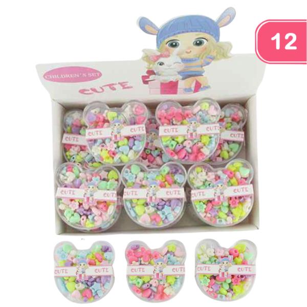 MULTI CUTE BEAD SET (12 UNITS)