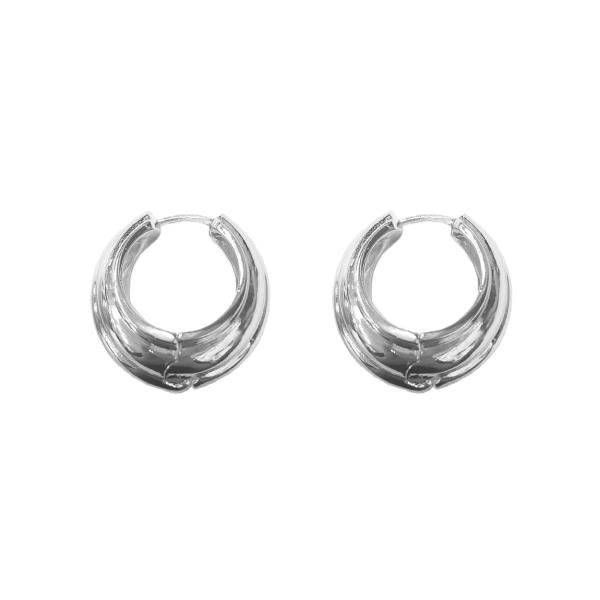 MULTI LAYER HUGGIE HOOP EARRING