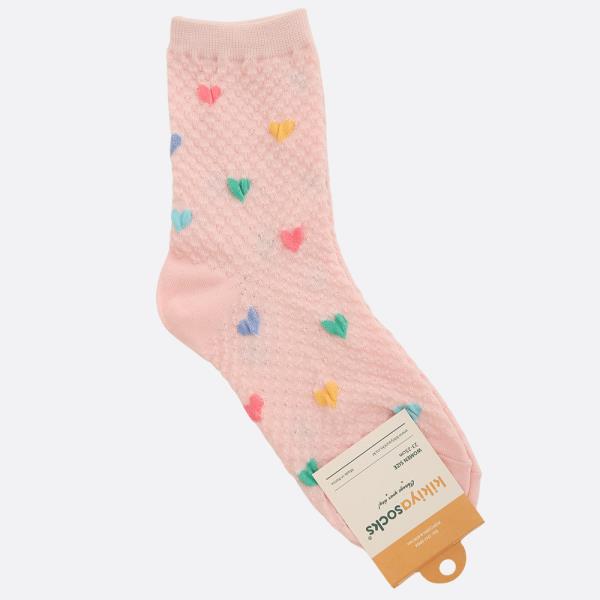 HEART PATTERN ANKLE SOCK