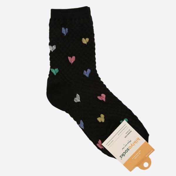 HEART PATTERN ANKLE SOCK