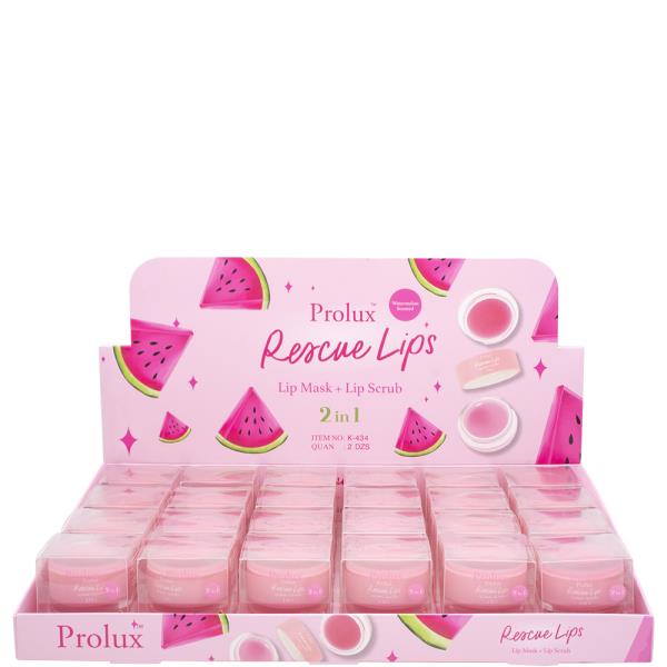 PROLUX 2IN1 RESCUE LIPS MASK AND SCRUB (24 UNITS)