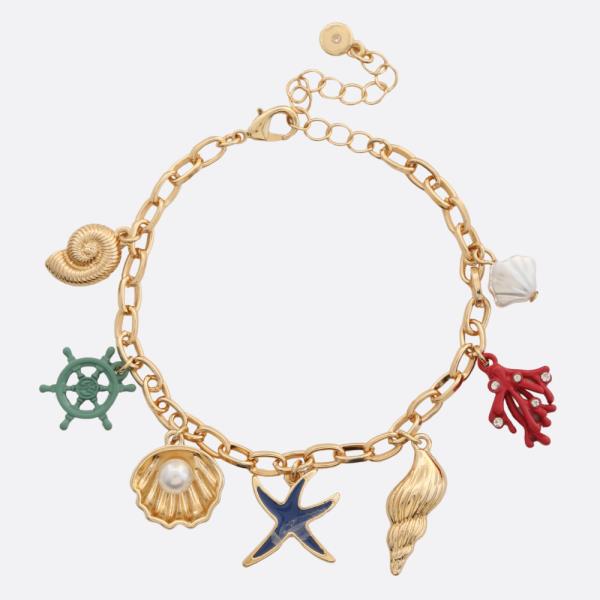 SEA LIFE MULTI CHARM BRACELET