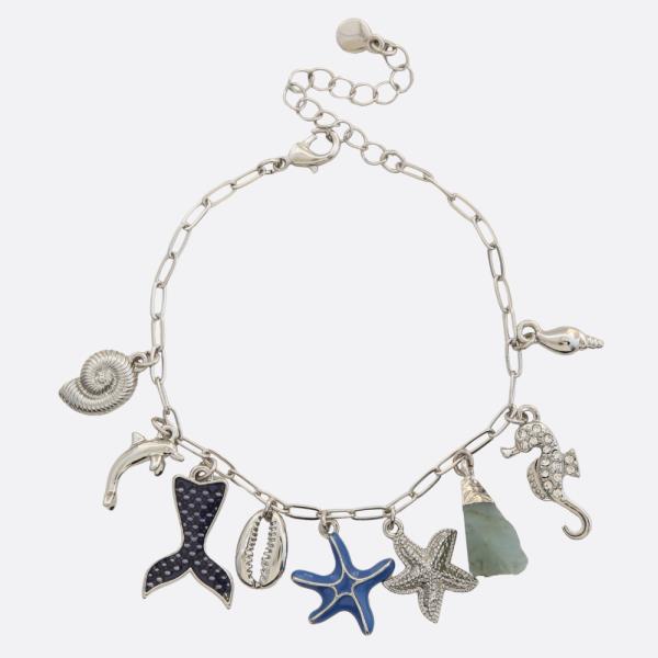 SEA LIFE MULTI CHARM BRACELET