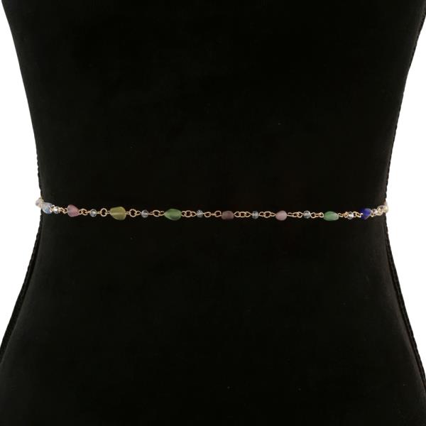 DAINTY BEADED BELT