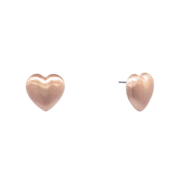 VALENTINeS DAY HEART STUD EARRING