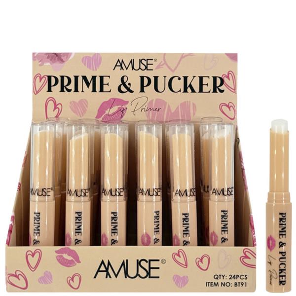 AMUSE PRIME AND PUCKER LIP PRIMER (24 UNITS)