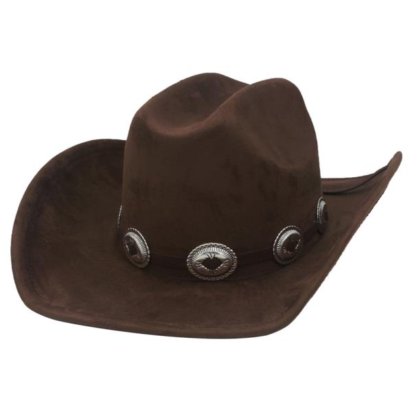 CONCHO BEAM BANDED COWBOY HAT