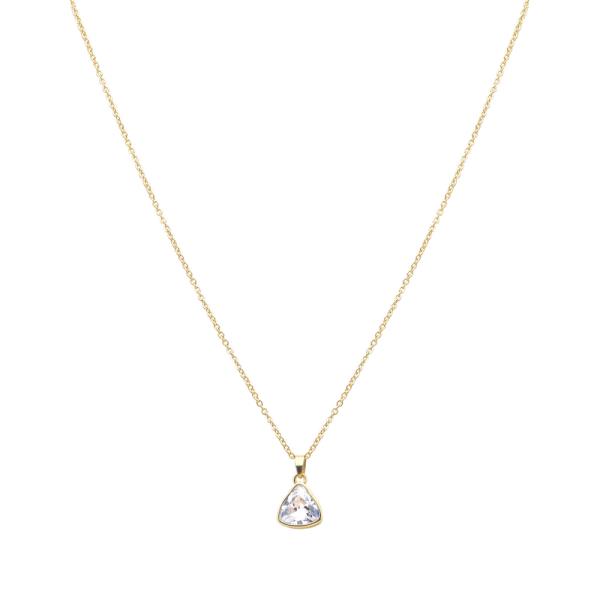 TRIANGLE PENDANT NECKLACE