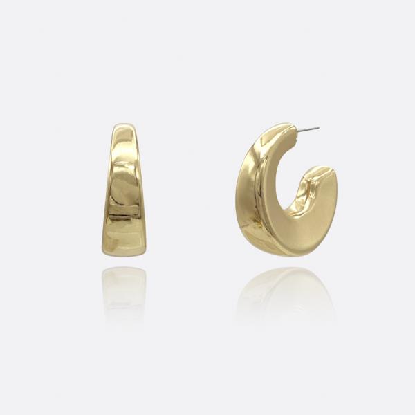 BOLD CCB HOOP EARRING