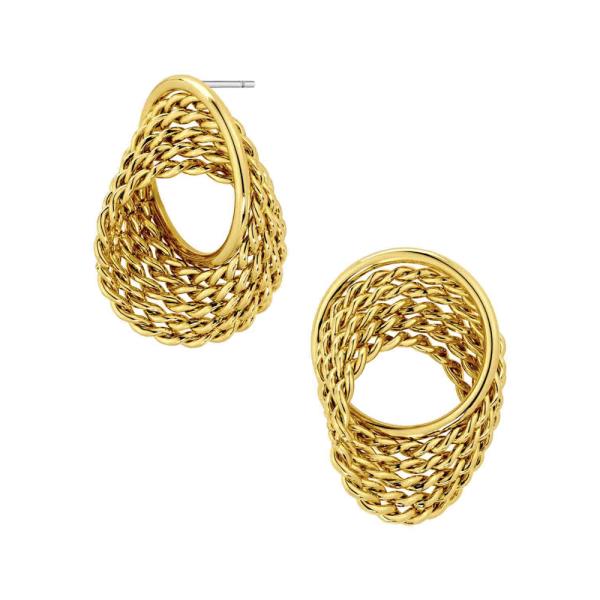 METAL ROPE POST EARRING