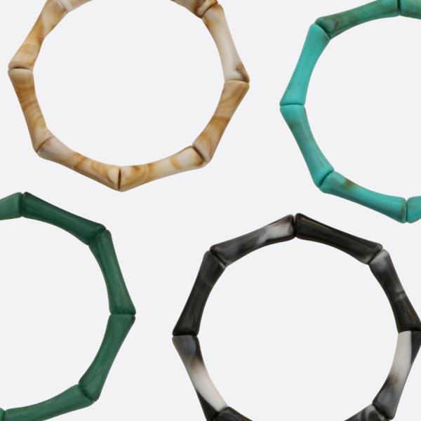 ACETATE STRETCH BRACELET