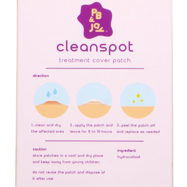 CLEANSPOT TREATMENT COVER 36PC PATCH SET